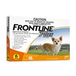 Frontline plus 6 Month Orange up to 10kg