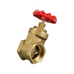 Gate Valve Brass 1 1/4"