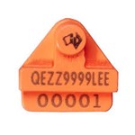NLIS Orange Post Breeder Tags Leadertronic Leader