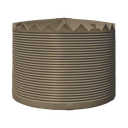Rapid Plas Crown Force 14000L Large Rainwater Tank