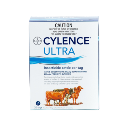 Cylence Ultra Insecticidal Ear Tag inc Buttons 20pack