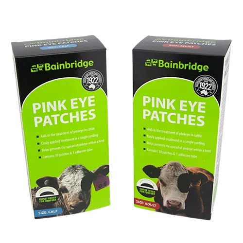 Pinkeye Patch Kit with Adhesive - Calf 10pk 