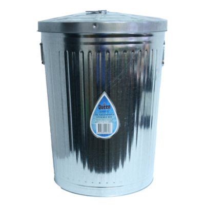Galvanized Storage Bin 75L