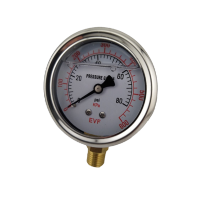 Pressure Guage 0-600 kPa Bottom Entry