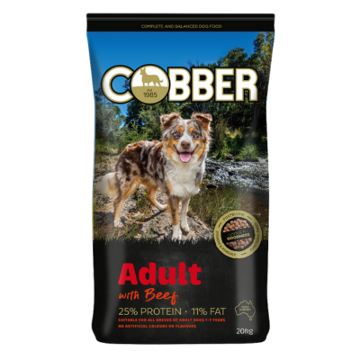 Cobber Adult Dog Beef 20kg