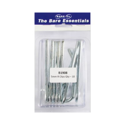 Bare essentials 5mm R clip 10 pack Bare Co