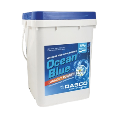 Ocean Blue Front and Top Loader 10kg Washing Powder Dasco