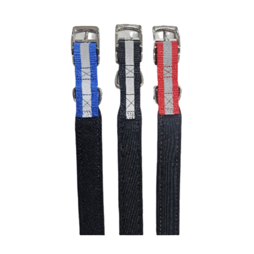 Nylon Padded Collar Reflective 40cm All Colours