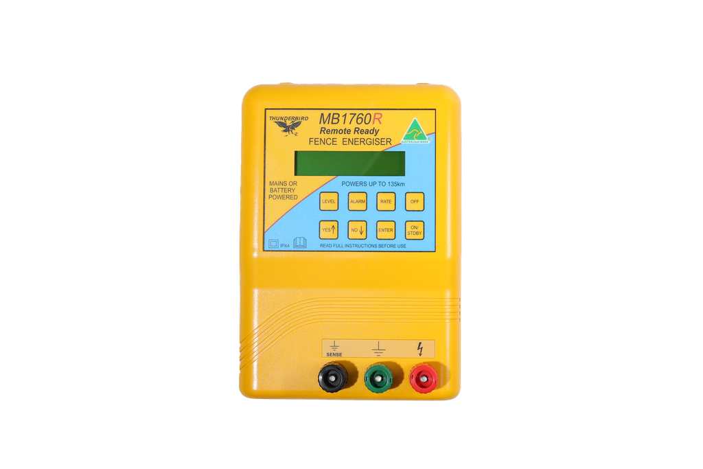 Thunderbird Energiser MB1760R 135km Mains Battery Remote Ready