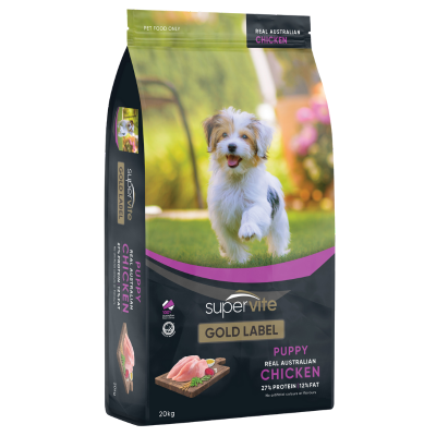 Supervite Gold Label Puppy Chicken 20kg
