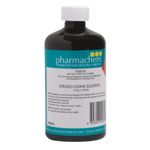 Pharmachem Strong Iodine Solution 10% 500ml