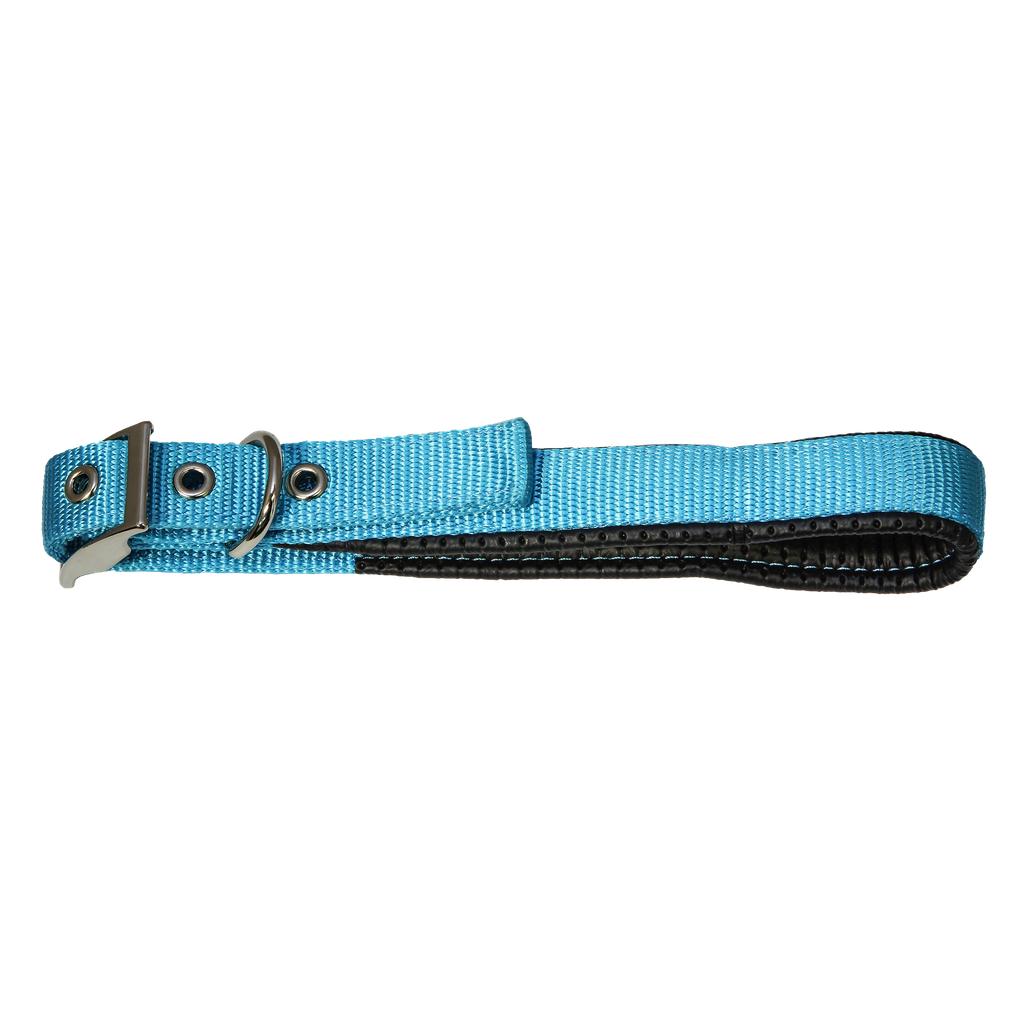 Padded Webbed Dog Collar 50cm All Colours