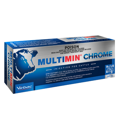 Multimin CHROME Injection For Cattle 500ML