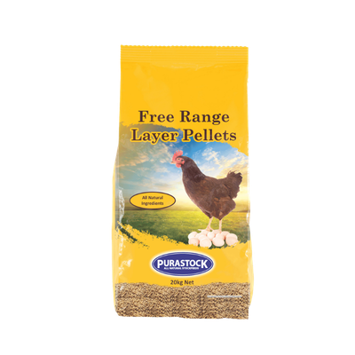 [LAYBENF20KG] Free Range Laying Pellets (PURASTOCK) 20kg