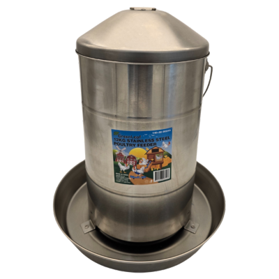 [POULDSS12L] Poultry Drinker Stainless Steel 12L Greenleaf