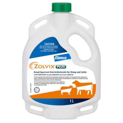 [ZOLVIXPLUS1L] Zolvix Plus Monepantel + Abamectin 1ltr