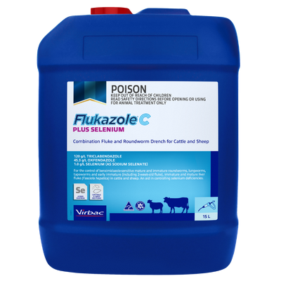 [FLUKAZCSEL015] Flukazole C + Selenium 15L