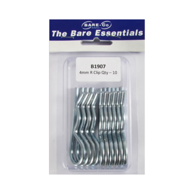 [B1907] Bare essentials 4mm R clip 10 pack Bare Co