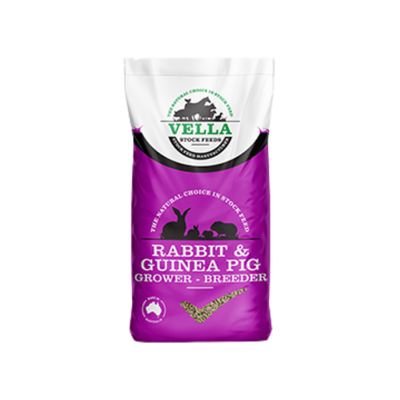 [VELLRABGUIN20KG] Vella Rabbit & Guinea Pig Pellet 20kg