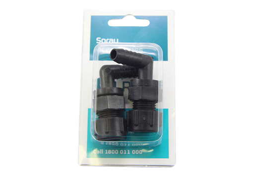 [ATPNDTE10CX2] Rapid Spray Nozzle Body 10mm Hose Barb 2pk
