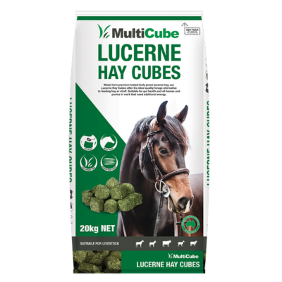 [MULTCUBLHAYC20KG] Multicube Lucerne Hay Cubes 20kg