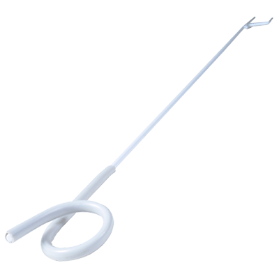 [TREPIGPOST1050NEM] Treadin Pigtail Post 1050mm x 8mm White Nemtek EA