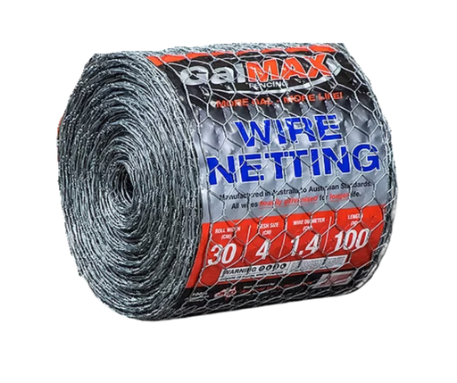 [NETG30414100] Galmax Netting 300 x 40 x 1.4 x 100m  