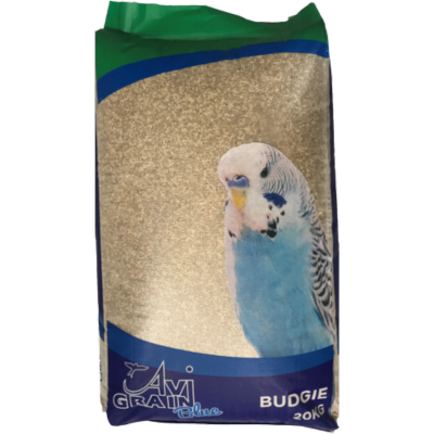 [BIRDAVIBUDGBLU20KG] Avi Grain Budgie Blue Bird Seed 20kg