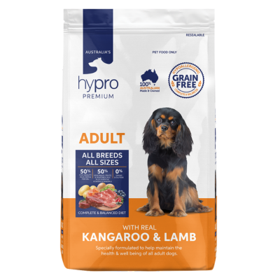 [DOGHYPROPKL20KG] Hypro Premium Kangaroo & Lamb Grainfree 20kg