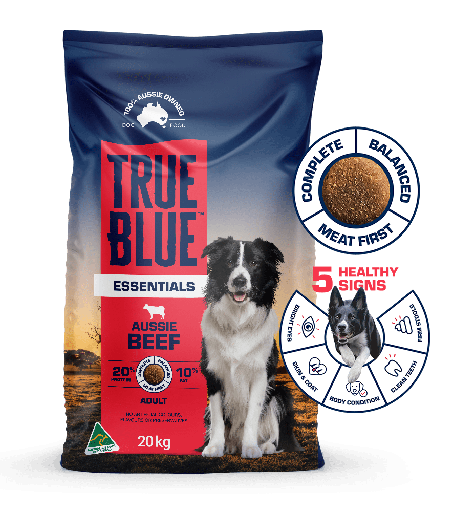 [DOGTRUESS20KG] True Blue Essentials Beef 20kg