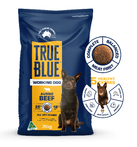 [DOGTRUWD20KG] True Blue Working Dog Beef 20kg