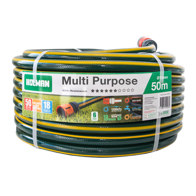 [MPH1850F] Holman Multi Purpose Hose 18mm x 50m Fitted