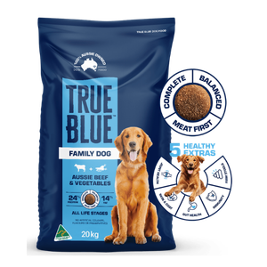 [DOGTRUFD20KG] True Blue Family Dog Beef & Veg 20kg