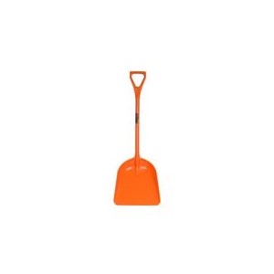 AgBoss Plastic Grain Shovel Orange D-Handle