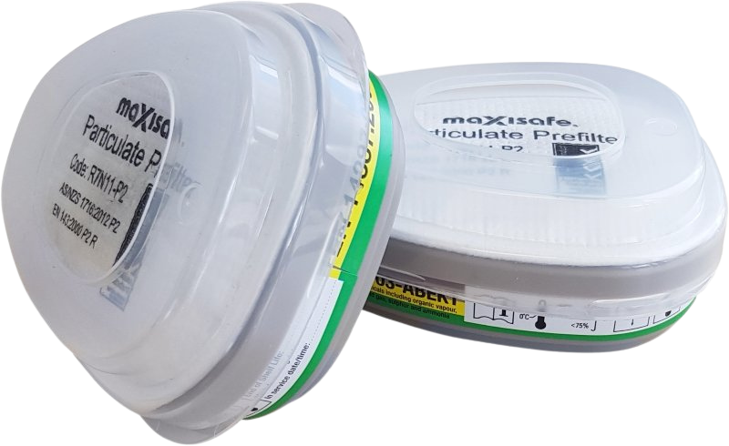 Maxiguard Chemical Silicone Half Mask Respirator Kit MED Techware