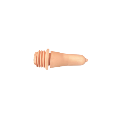 Peach Teat Calf Pink Screw in Each