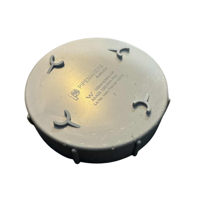 PVC 100mm Threaded Cap
