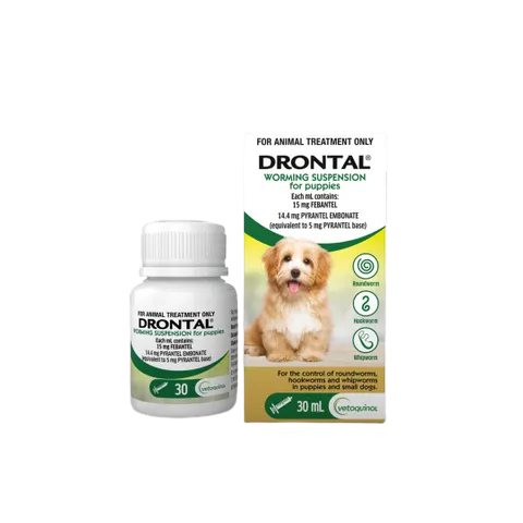 Drontal Worming Suspension for Puppies 30ml