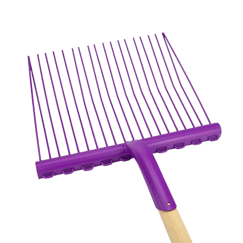 Metal Stable Rake/Fork - Wooden Handle