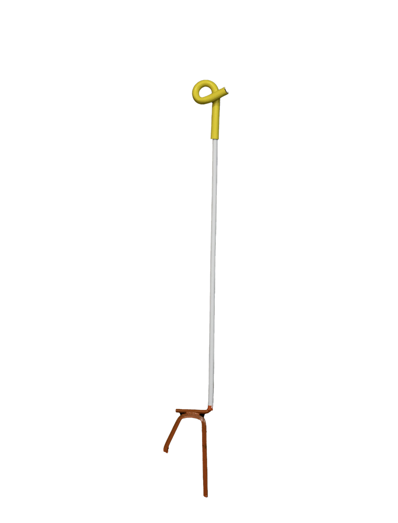 Treadin Pigtail Post 10mm x 1000mm Heavy Duty EF37 Thunderbird (Yellow) Each