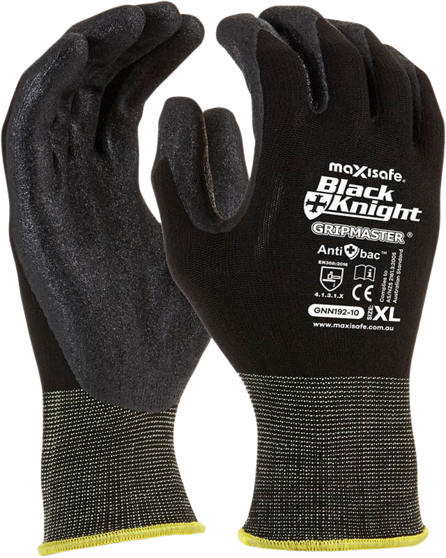 Black Knight Gripmaster Coated Glove Techware