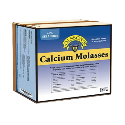 Olsson Calcium Molasses + Selenium Block 20 Kg