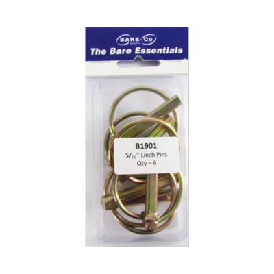 Bare essentials Linch Pins B3 6pk Bare Co