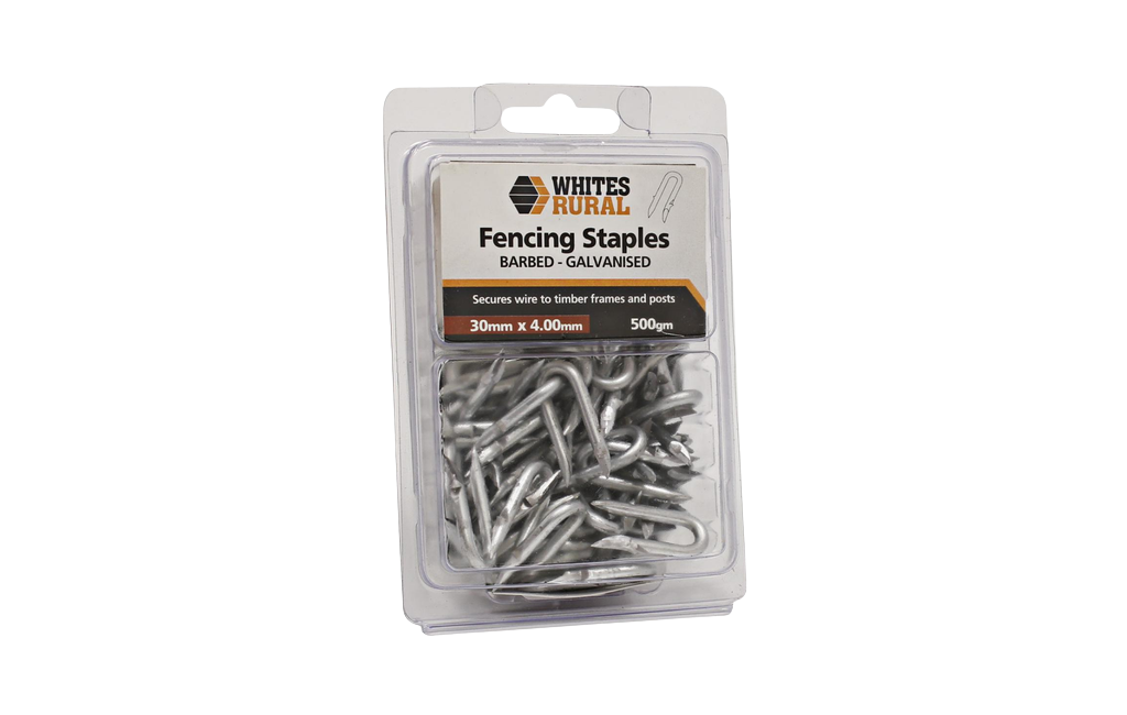 Staples Fence Barbed 30 x 4.00mm 500g 12513