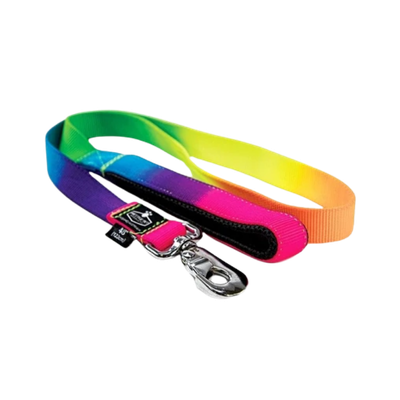 Prestige Soft Padded Leash Rainbow 