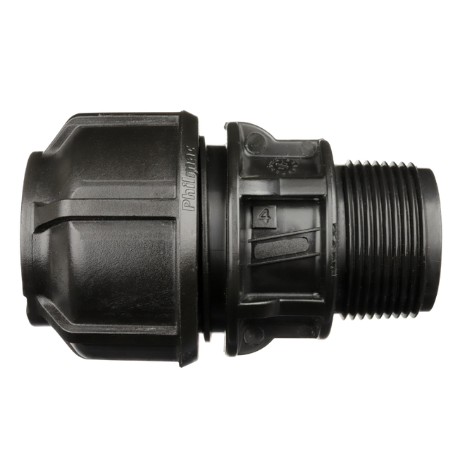 End Connector Metric 32x1-1/4" MI Philmac