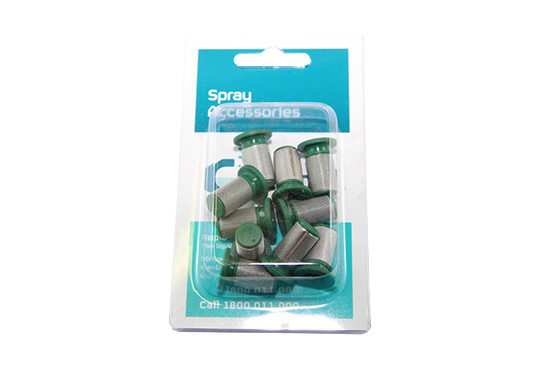 Cylindrical Filters Green 100 Mesh EA