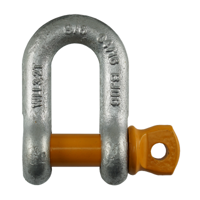 8mm Rated 'D' Shackle (W.L.L 750kg)