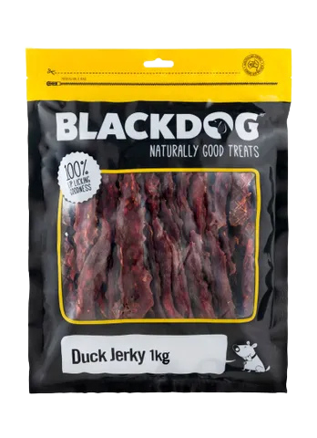 Blackdog Duck Jerky Straps 1Kg