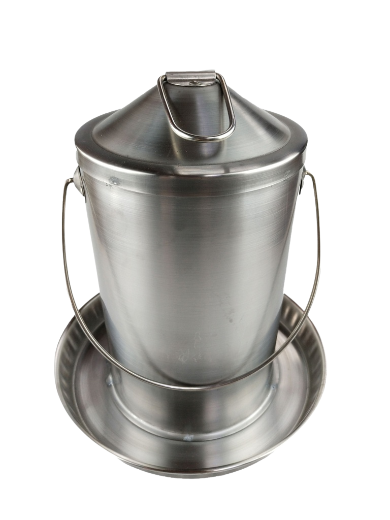Poultry Drinker Stainless Steel 3L Greenleaf